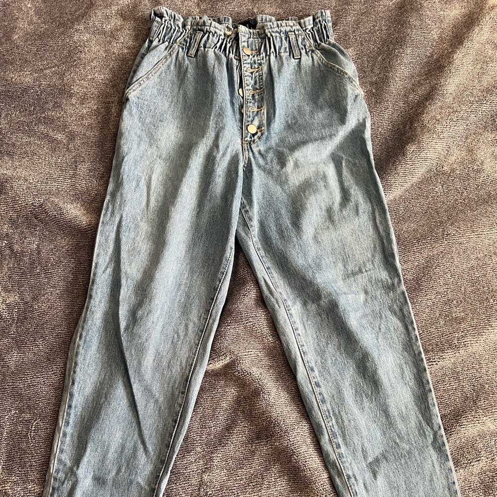 Forver 21 Paper Bag Jeans